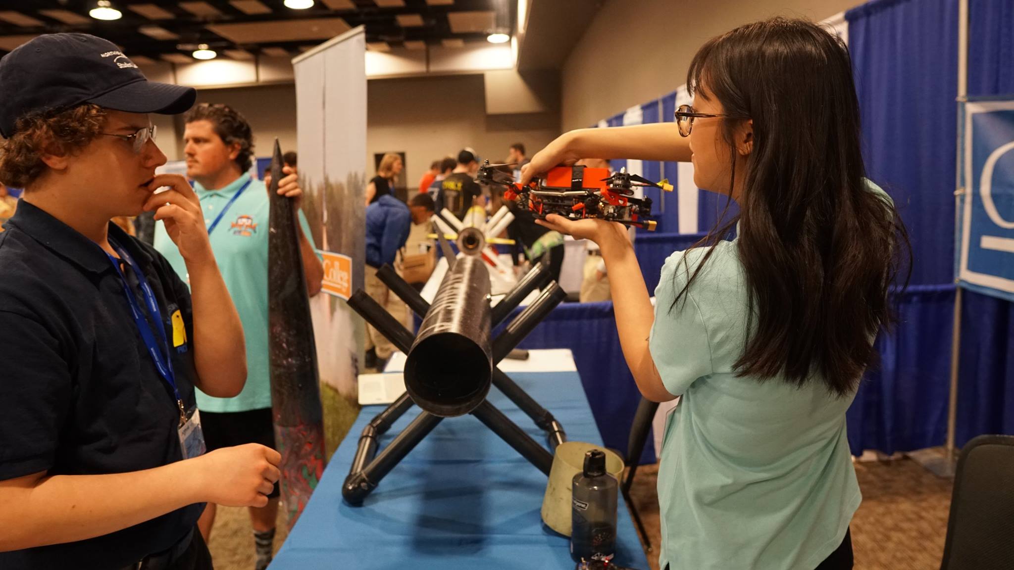 Presenting UAV at NASA SL Conference